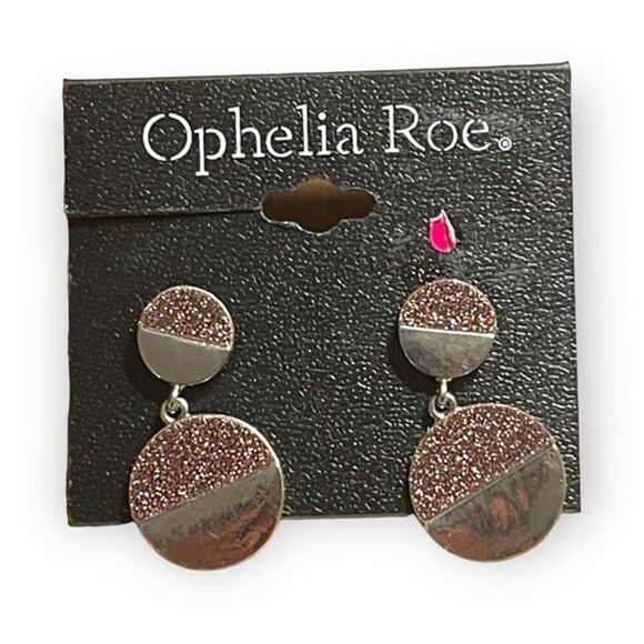 Ophelia Roe Sparkle and Glitz Dangle Earrings - Picture 3 of 3